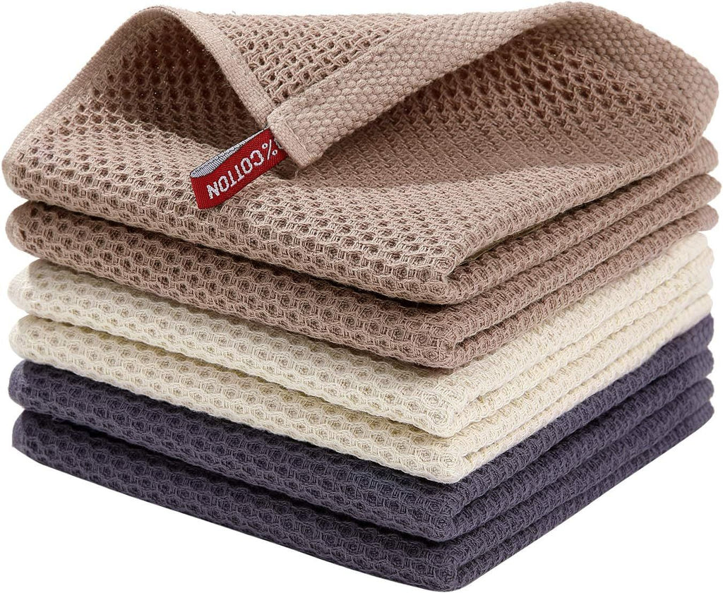 100% Cotton Waffle Weave Kitchen Dish Cloth