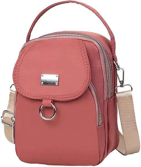 Army Green Water-Proof Women Crossbody Bag Multi Compartment Mobile Phone Bag Women Messenger Bag Casual Oxford Cloth Women Bag Shoulder