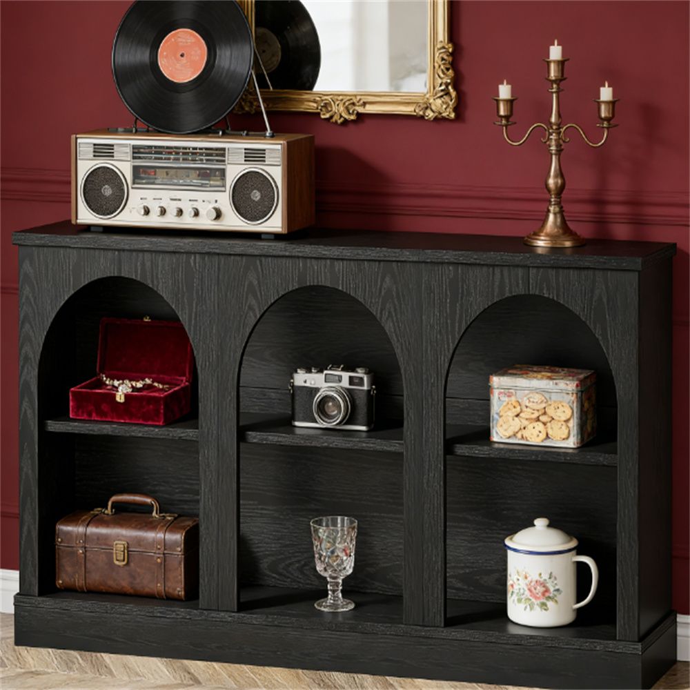 Console table, sofa table, foyer table, storage cabinet, farmhouse entrance table with storage space