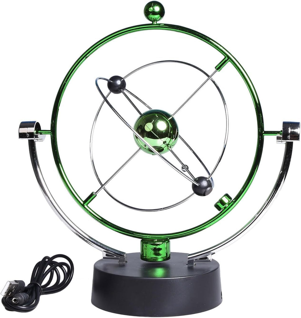 Kinetic Art Asteroid, Educational Physics Mechanics Science Toy Kinetic Art Milky Way Orbital Electronic Perpetual Motion Desk Home Decor