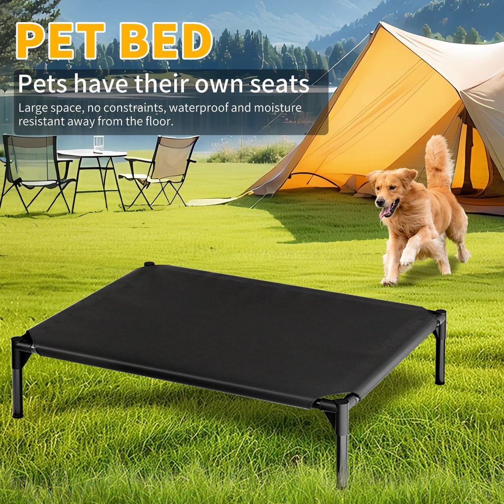 L size thick Oxford cloth pet bed, removable and washable, dog and cat beds, waterproof and scratch resistant, portable and non slip bottom for indoor and outdoor use, cross-border hot selling