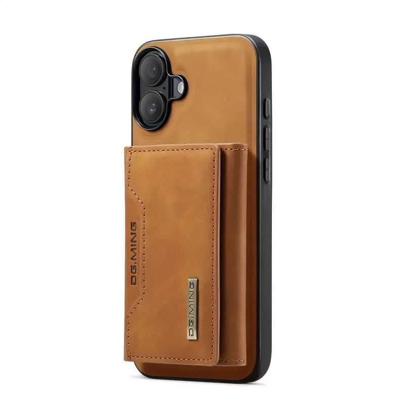 M2 Magnetic Card Holder Protective Cover - For iPhone 16 Pro Max & 15 Pro Max - Split Mobile Phone Case - - Protects Phone & Holds Cards - Great Gift for Tech Lovers.(Iphone 16plus(6.7inch)2024)
